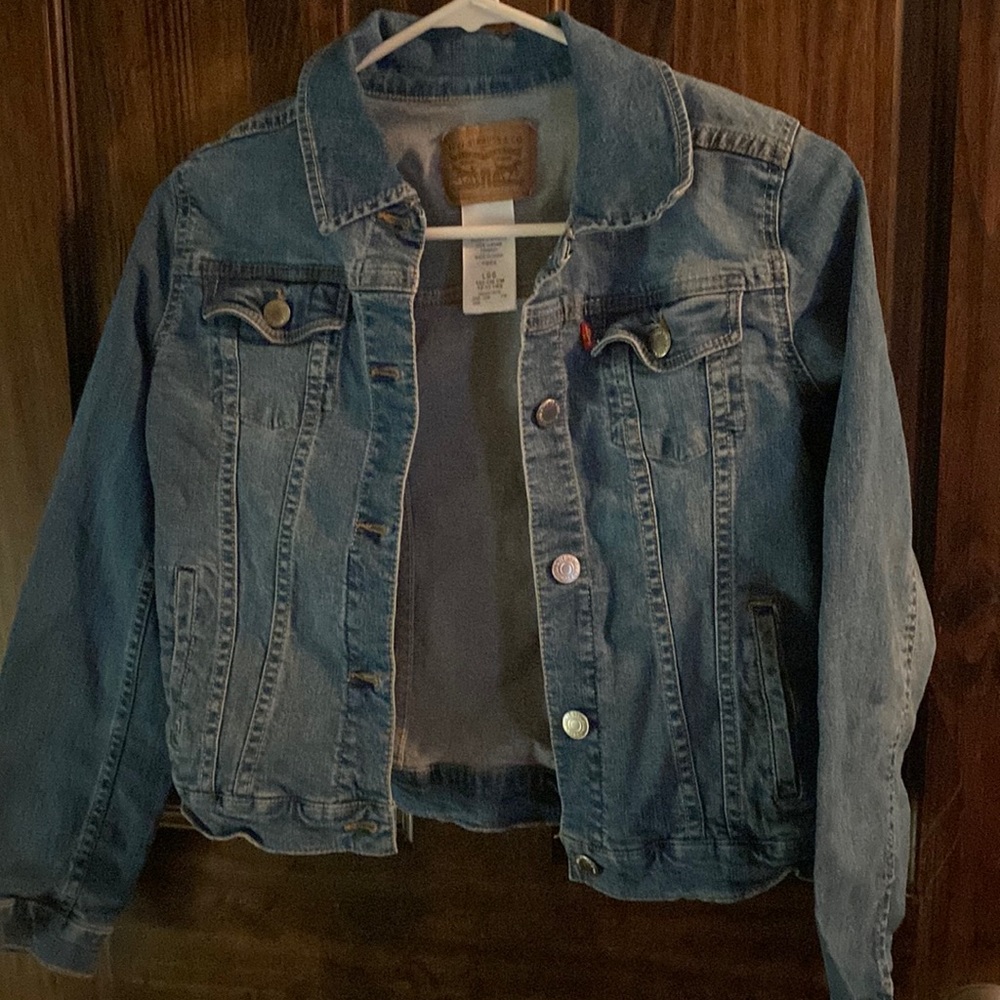 Youth large Levi Jean Jacket